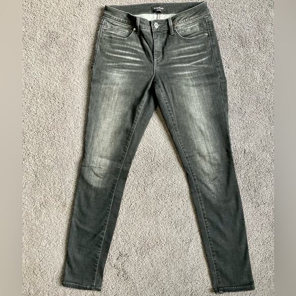 bebe Denim - Bebe‎ Black Acid Washed skinny jeans, size 27